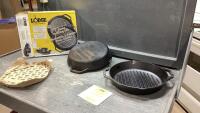 LODGE 2-PIECE GRILLING SET