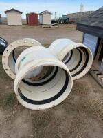 Slip on and Bolt on Poly pipe couplers