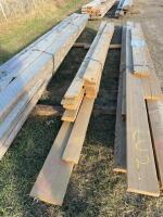 Bundle of treated lumber