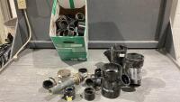 BOX OF PLUMBING FITTINS