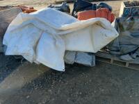Two pallets of insulated tarp