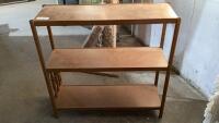 LIGHT WEIGHT METAL BOOK SHELF