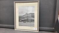 BLACK & WHITE "WATERTON RANCH" PICTURE - CE PARRY & SON
