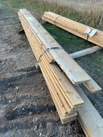 Bundle of mixed treated lumber