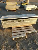 Aluminum toolbox - keys in office