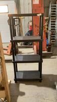 PLASTIC SHELF UNIT - 4 SHELVES