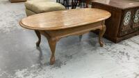 OVAL COFFEE TABLE