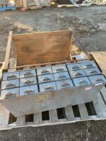 Small stand with organizer boxes
