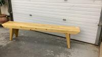 WOOD BENCH
