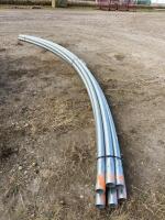 Arch ribbed pipe