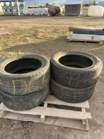 Set of( 4 )17 inch car tires