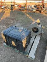 Good Polly, lockbox and heater fan with motor