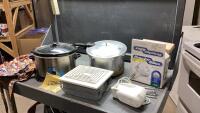 SLOW COOKER, PRESSURE COOKER, BATHROOM VENT,HAND BLENDER