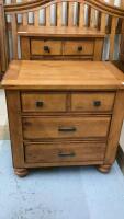 PAIR OF END TABLES