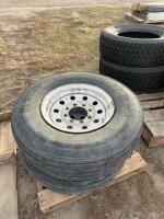 14 ply trailer tires on eight bolt rims