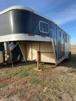 2006 EXISS 3 horse angle haul with front tack Room and rear collapsible tack