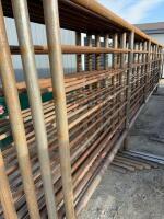 (7) Heavy duty 24 foot freestanding Panels / bidding per panel
