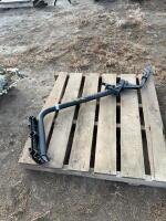 Bumper hitch, bicycle rack