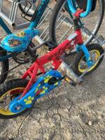 Two wheeled kids bike