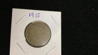 CANADA 1915 LARGE 1 CENT COIN
