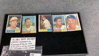 (5) 1961 TOPPS BASEBALL CARDS