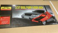 3.5 TON DUAL PUMP FLOOR JACK