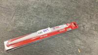 PACK OF (5) MILWAUKEE SAWZALL WOOD BLADES - 12"