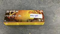 (20) LIVE ROUNDS. 300 WIN SHORT MAG AMMO.....PAL REQUIRED FOR PURCHASE