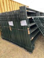 (12) 16 foot one and 5/8 inch panels/bidding per panel