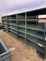 (6) NEW 16' X 1 5/8" STEEL PANELS / bidding per panel