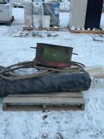 Pallet of rolls of poly/hydraulic hose/miscellaneous