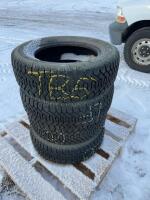 Set of four winter car tires