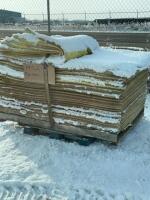 Pallet of pipeline matting