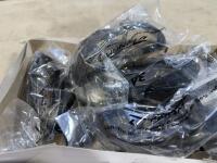 Box of new safety glasses