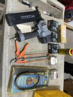 Basket of miscellaneous tools