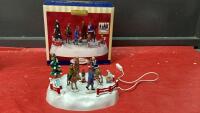 LEMAX LIGHTED & ANIMATED "REINDEER RIDES"