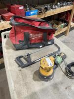 Milwaukee bag and contents