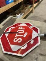 Hand held stop signs