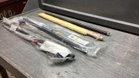 (2) GUTTER FLUSHERS AND BLIND/UNDER APPLIANCE CLEANER
