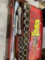 Three-quarter inch drive socket set