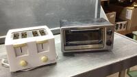TOASTMASTER TOASTER OVEN + B+D 4-SLICE TOASTER