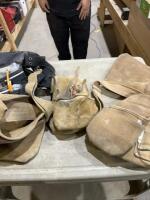 4 Assorted tool belts