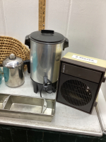 COFFEE POTS,HEATER