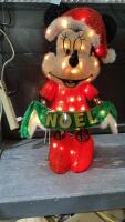 MINI MOUSE CHRISTMAS LIGHT UP DECOR