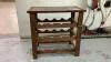 SMALL WOOD WINE RACK