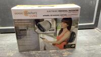 SONIC COMFORT ELECTRONIC MASSAGER W/HEAT