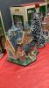 (3) LEMAX LIGHTED CHRISTMAS VILLAGE PIECES - 3