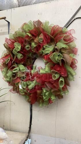 VERY LARGE CHRISTMAS WREATH