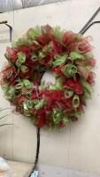 VERY LARGE CHRISTMAS WREATH