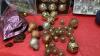 VARIETY OF TREE BALL ORNAMENTS - 5